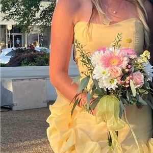 Yellow Prom Dress